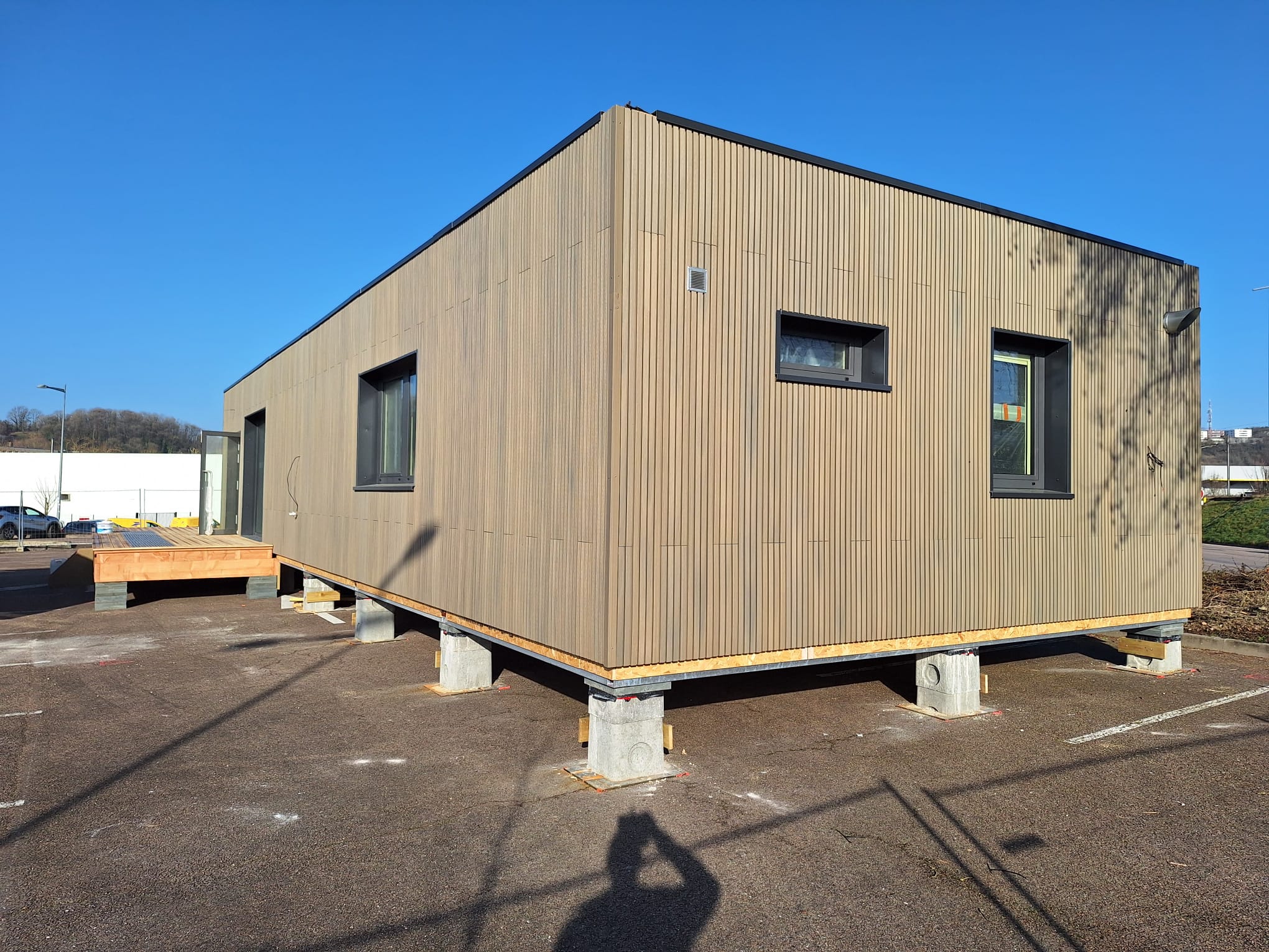 Module bois en atelier Bois