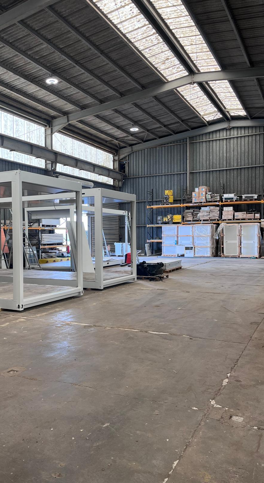 Atelier Acier 123modules en Meuse — fabrication des modules en filière sèche
