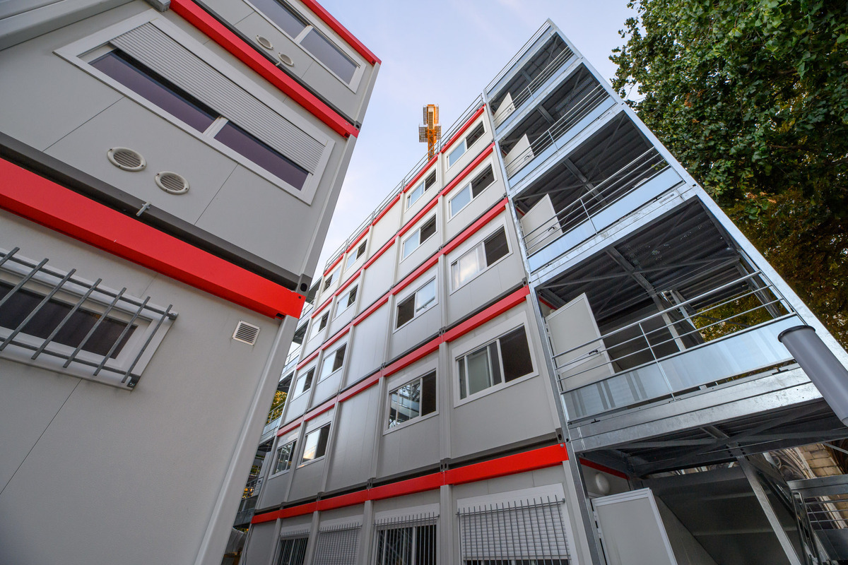 Base vie chantier et site sensible modulaire R60