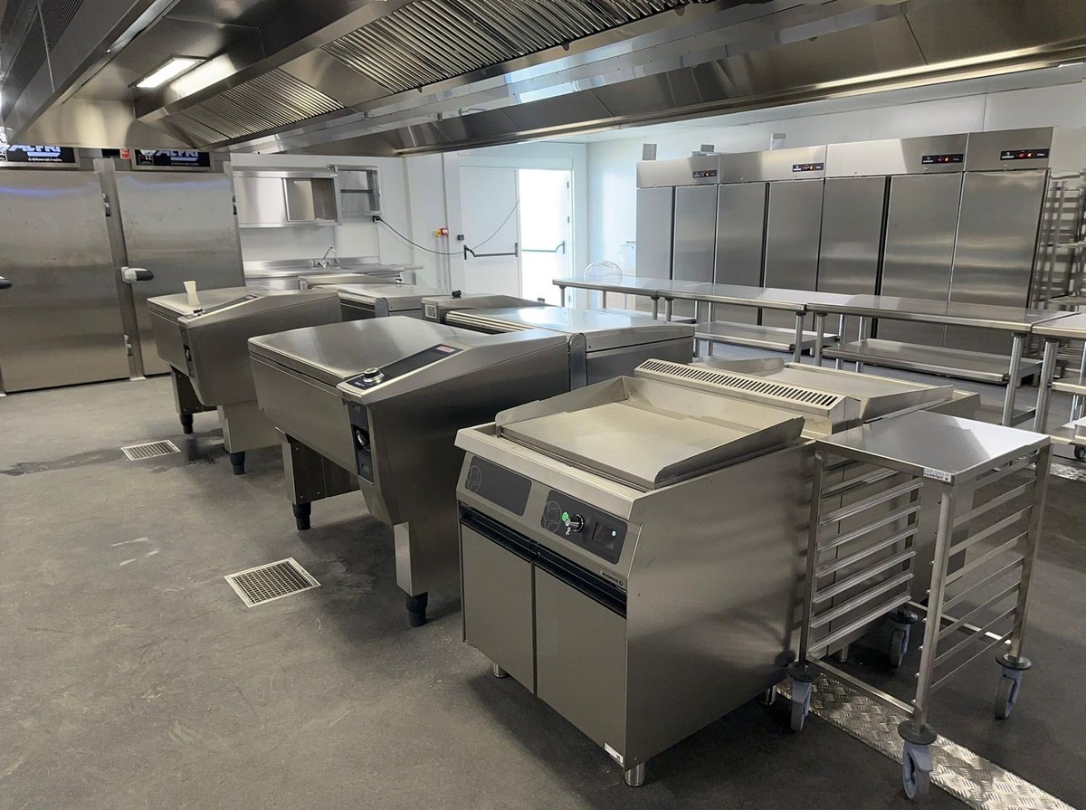 Grande cuisine professionnelle modulaire HACCP
