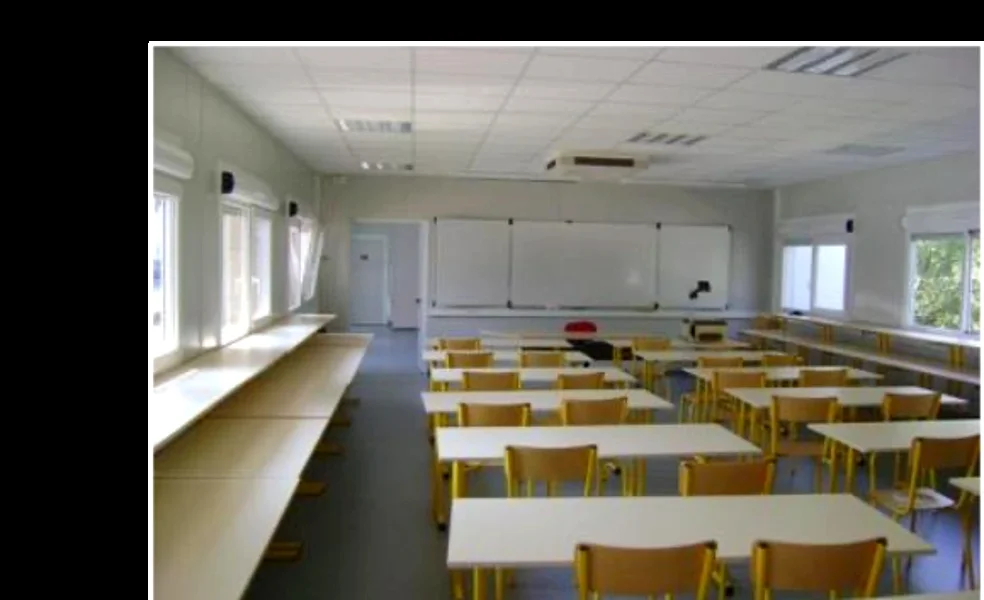 Salle de classe informatisée — lycée Mendès, Épinal