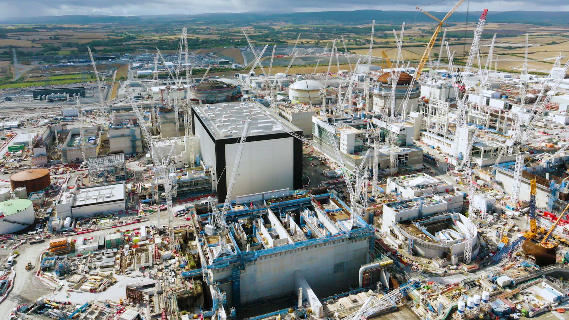 Base-vie de chantier nucléaire — Hinkley Point