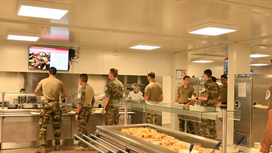 Camp Alain Mimoun — restauration en service, JO Paris 2024