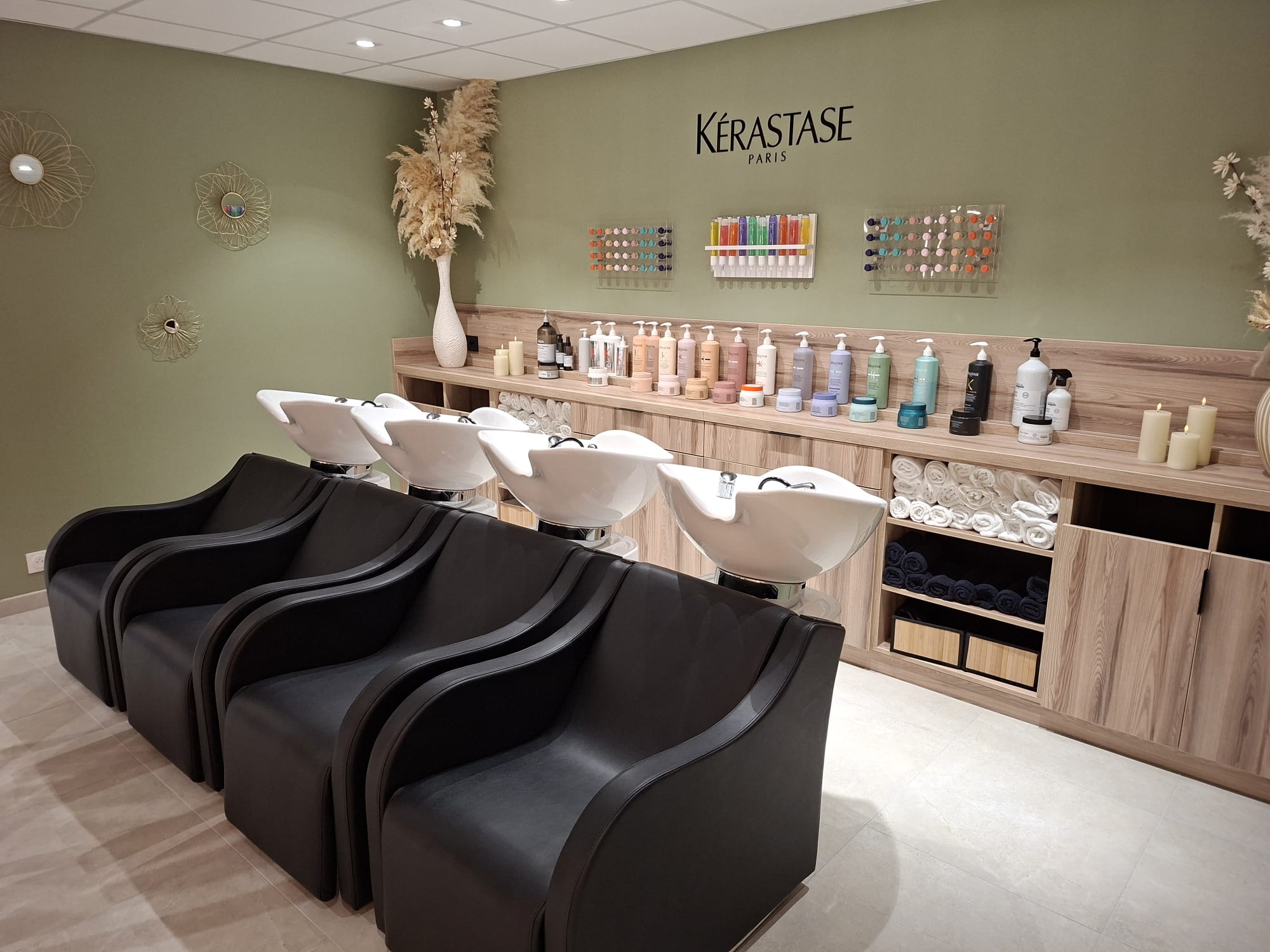 Salon de coiffure — Bar-le-Duc · espace bacs