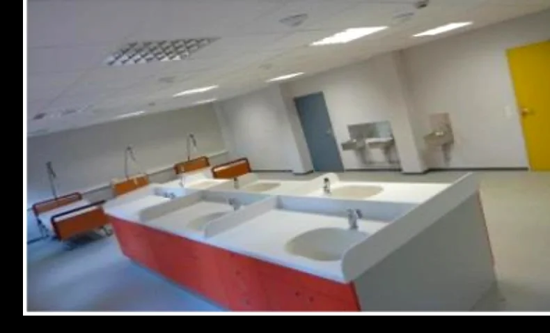 Salle de travaux pratiques puériculture — Lycée de la Tournelle