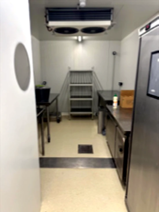 Chambre froide et zone de stockage — Zoo de Thoiry